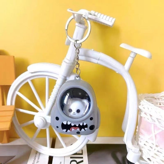 Pet sounding keychain